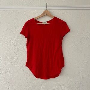 Aritzia | Babaton Red Tee​​​​​
